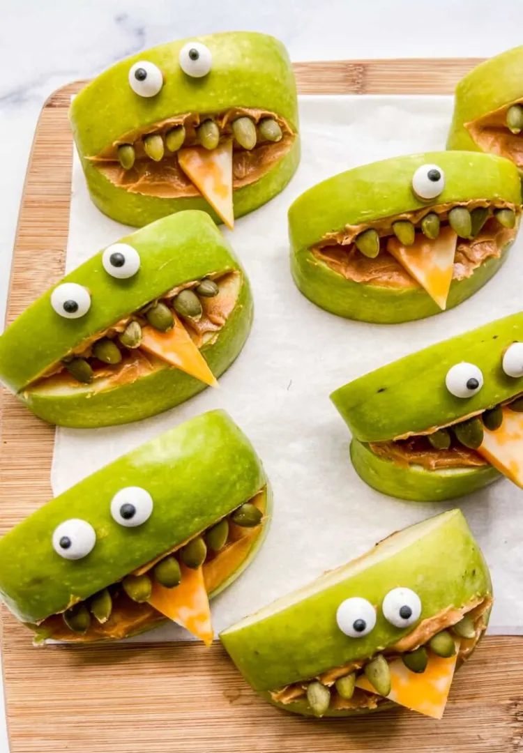 Fingerfood Ideen Halloween Party gesunde Vorspeisen ohne backen