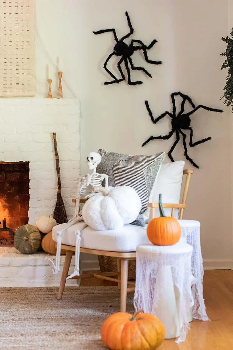 Halloween Deko für Zuhause Idee mit klassischen Motiven