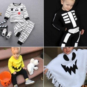 Halloween Kostüm für Kleinkind Junge selber machen - Schnelle Ideen