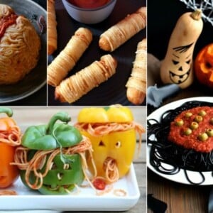 Halloween Spaghetti Rezepte und Ideen zum Abendessen oder als Snack