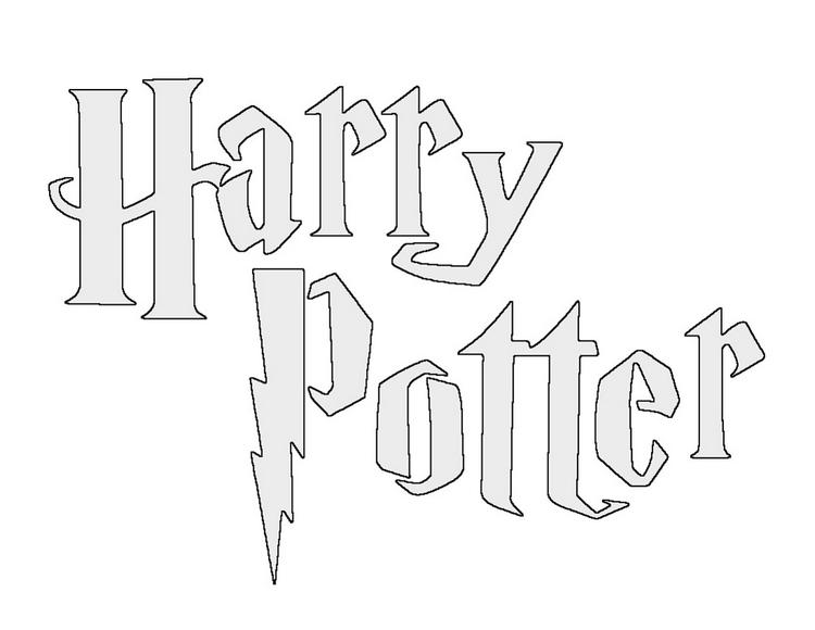 Harry Potter Kürbis Vorlage zum Ausdrucken
