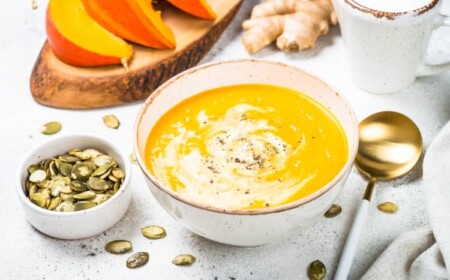 Kürbis Karotten Ingwer Suppe Thermomix