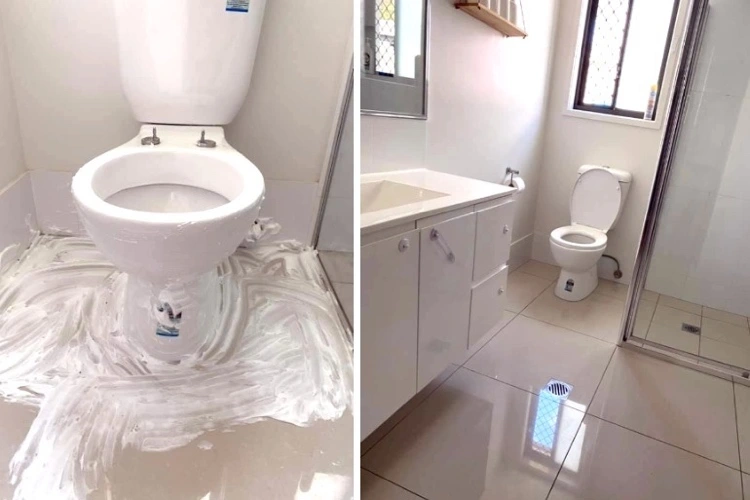 Toilette mit Rasierschaum reinigen und Uringeruch beseitigen