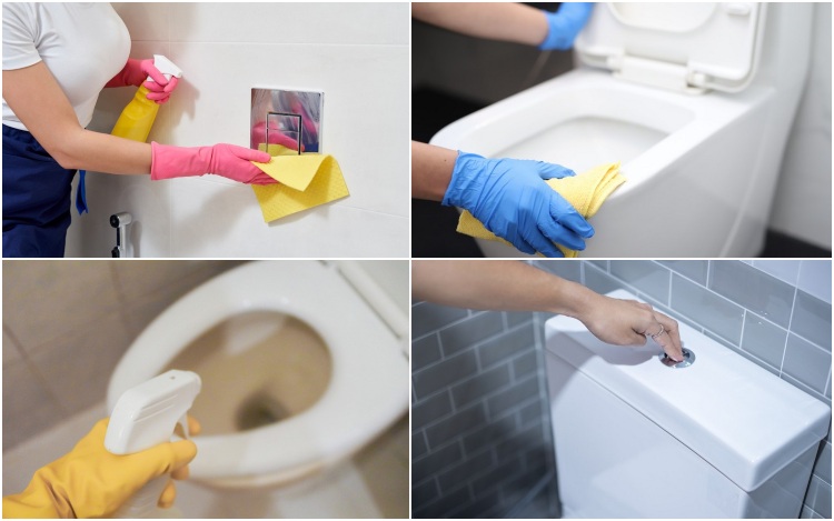 WC reinigen mit Hausmitteln Tipps für WC-Becken und Spülkasten und WC-Brille (1)
