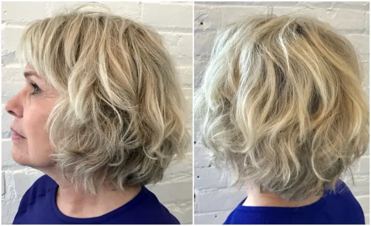 halblange frisur ab 60 für welliges haar