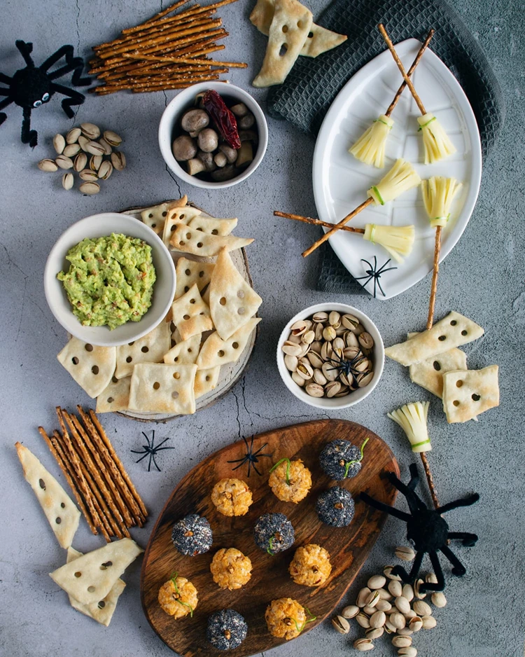 halloween fingerfood ideen ohne backen