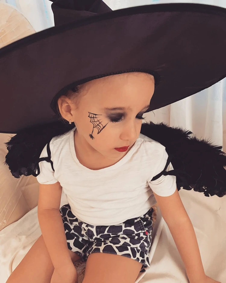 hexe schminken kinder leicht