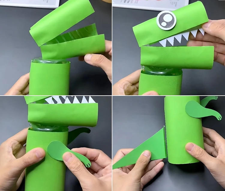 Kleine Kinderlaterne mit Lichterkette für den Martinsumzug