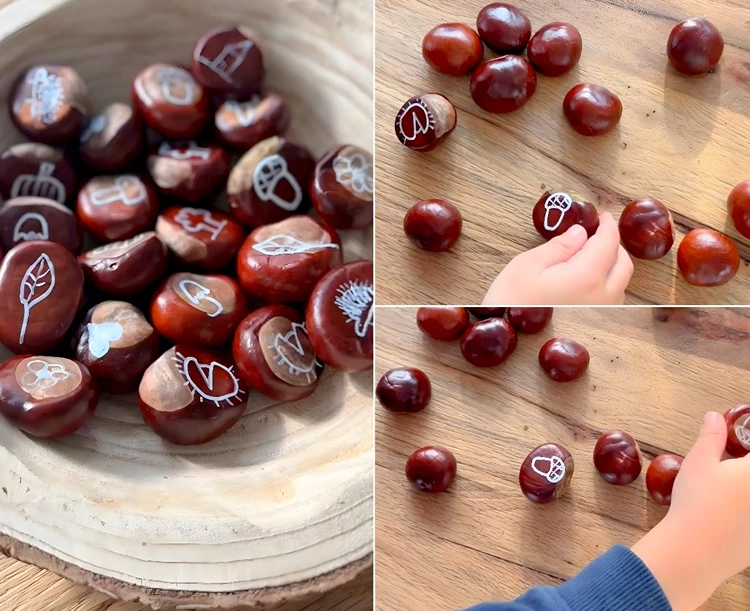 Memory mal anders mit selbstgemalten Motiven