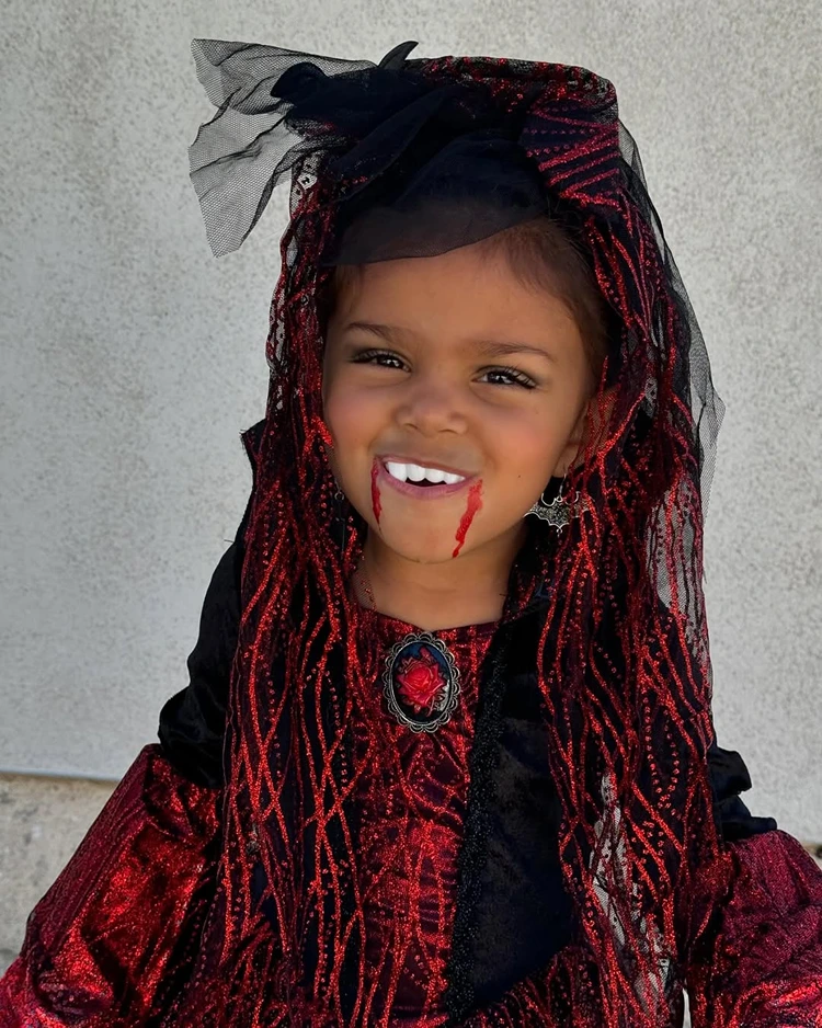 vampir schminken kinder mädchen