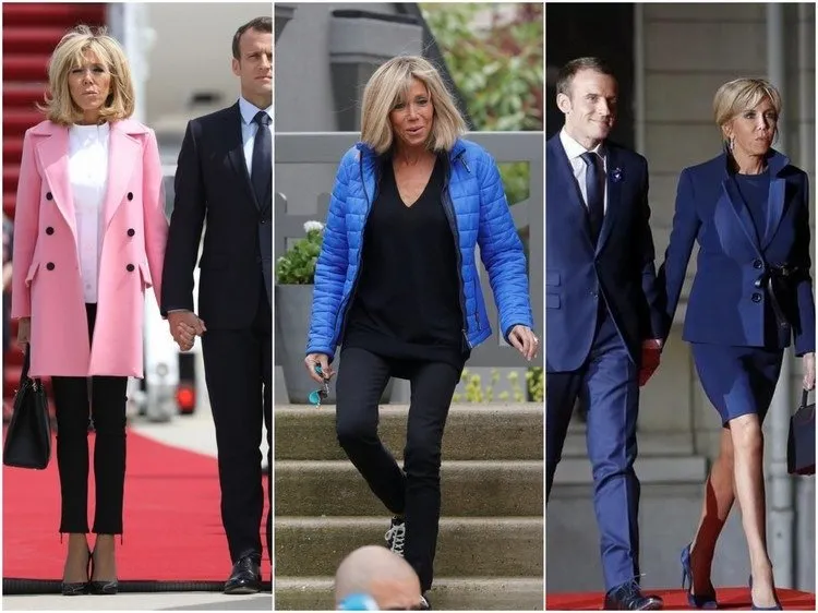 Brigitte Macron Outfits Bilder Modetrends 2022