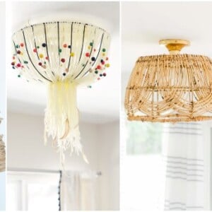 DIY Projekte Boho Lampe selber machen