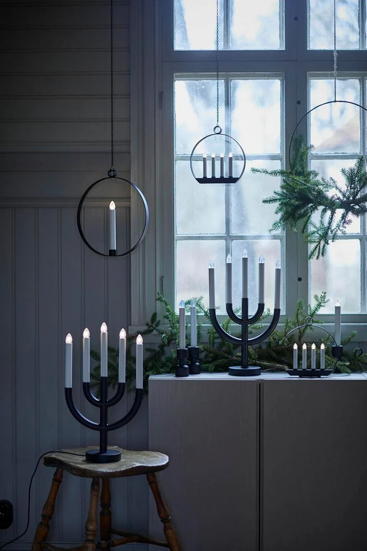 Ikea Kerzenständer Teil der Weihnachtsdeko Kollektion 2021