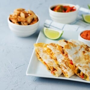 Quesadilla Rezept mit Rindfleisch Wraps anders verwenden Ideen