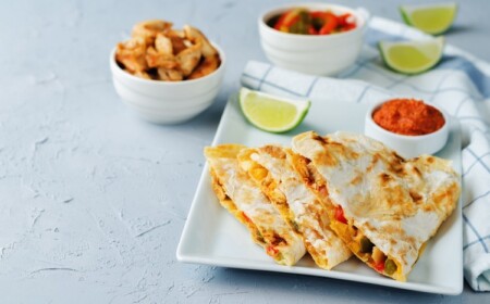 Quesadilla Rezept mit Rindfleisch Wraps anders verwenden Ideen