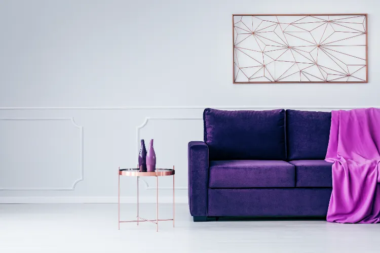 Samt Sofa Trend Wohnzimmer einrichten Wohntrends 2022
