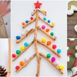 Was mit 2 Jahre alten Kinder basteln zu Weihnachten Ideen