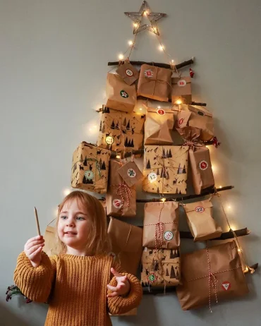 adventskalender in tannenbaumform für 3jährige