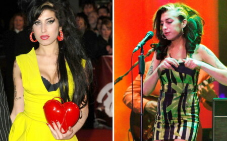 erinnerungsstücke wie kleid aus letztem konzert und handtasche von amy winehouse versteigert