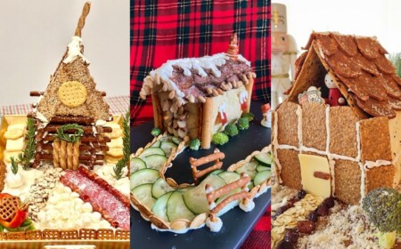 herzhafte Lebkuchenhaus Alternative Charcuterie Chalet selber bauen Foodtrends 2021