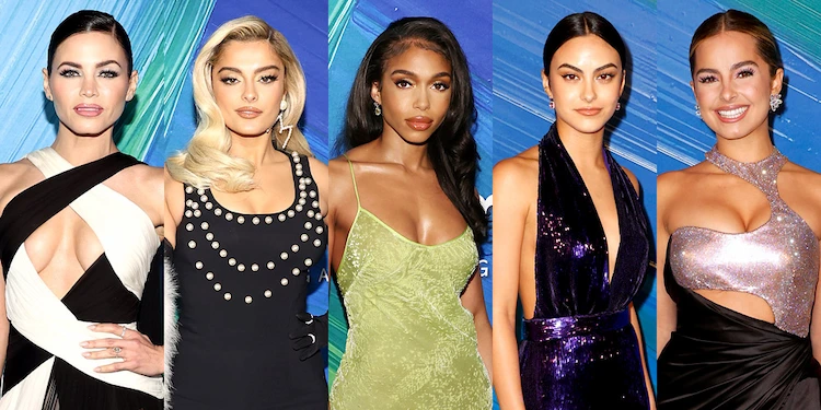 popstars und prominente models trugen glamouröse abendkleider auf der 2021 amfar gala gegen aids