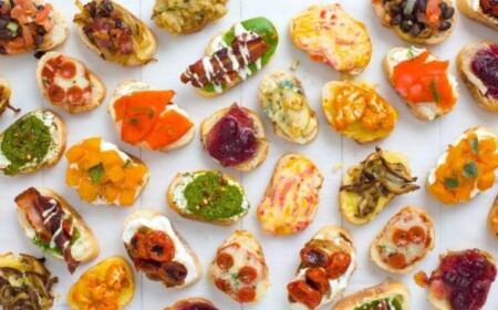 Baguette Häppchen zu Silvester zubereiten Rezepte