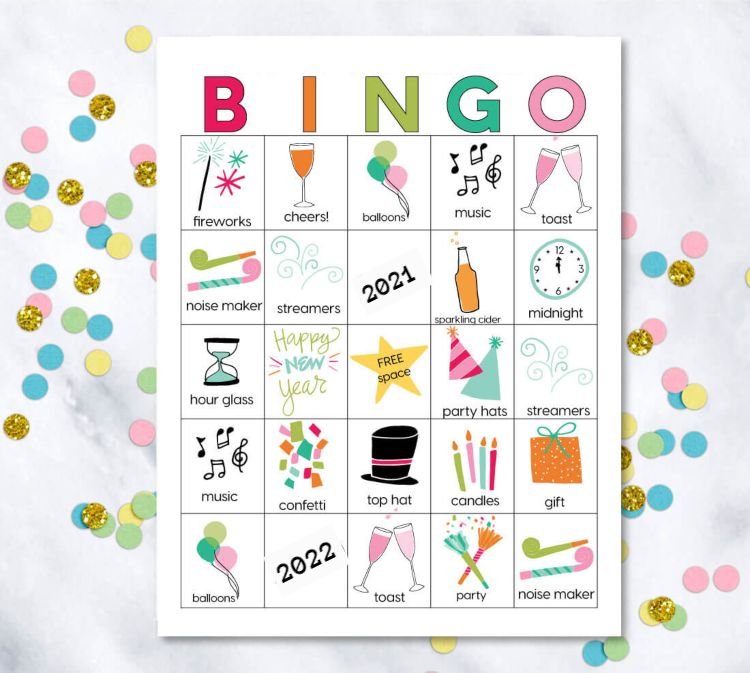 Bingo mit Kindern Spielen