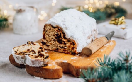 Christstollen backen Tipps Stollen formen ohne Backform Anleitung