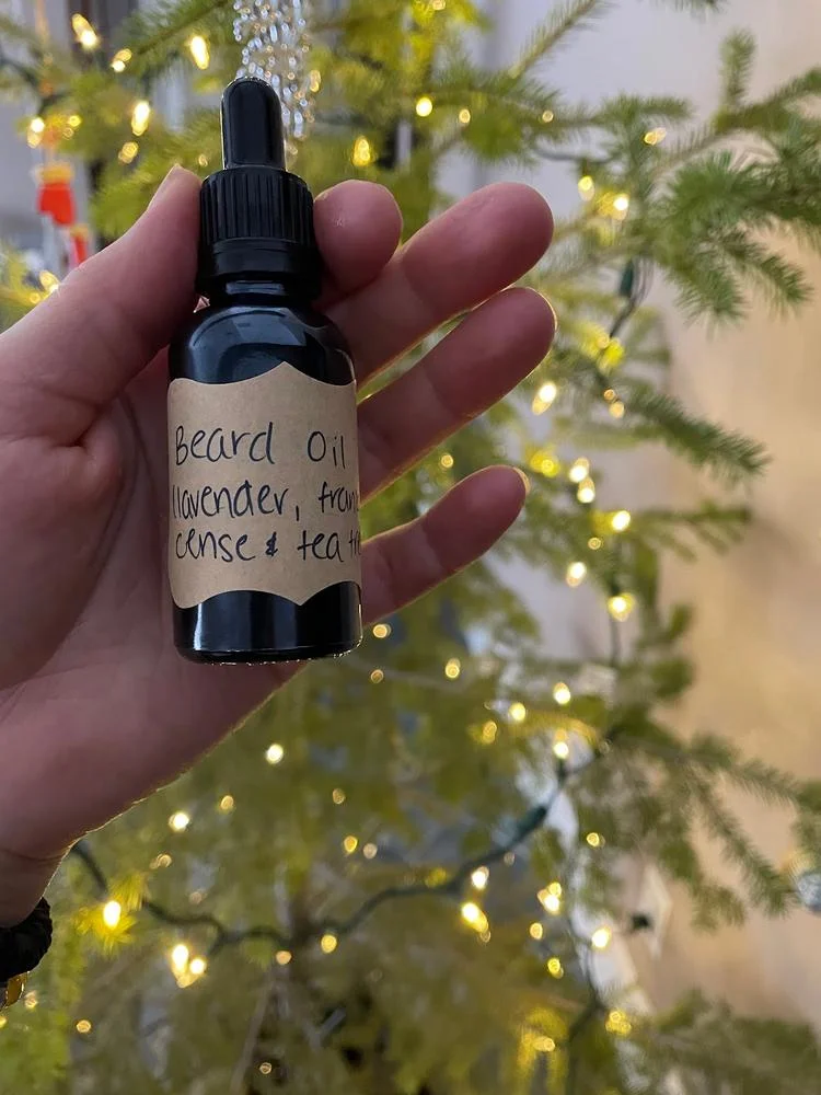DIY Last Minute Weihnachtsgeschenk für Männer Bartöl