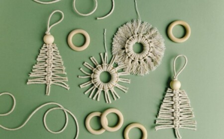 DIY Makramee für Weihnachten - Einfache Ideen und Anleitungen für Anfänger