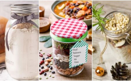 Herzhafte Rezepte im Glas zum Verschenken selber machen