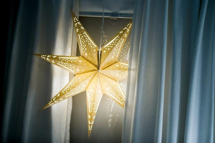 LED Stern fürs Fenster als Weihnachtsbeleuchtung