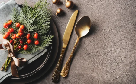 weihnachtliche tellerdeko festliche ideen für eine wunderschöne tafel