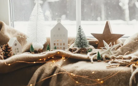 weihnachtsbeleuchtung für fenster und fensterbank ideen für weihnachtsstimmung