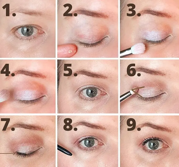Augen natürlich schminken ab 50 - Anleitung