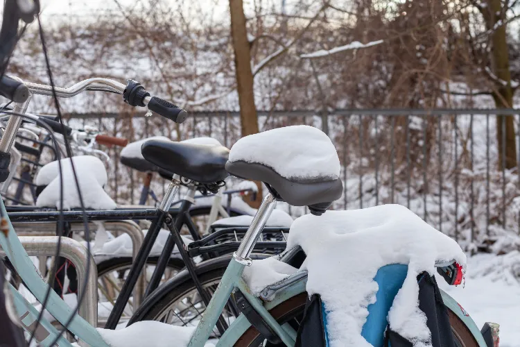 Fahrradschloss eingefroren was tun Enteiser selber machen Hausmittel