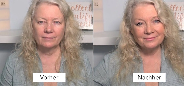 Natürliches Tages-Make-up ab 50