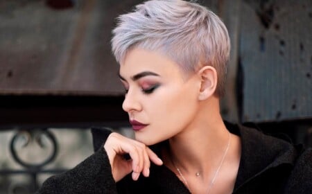 Pixie Cut für graue Haare Trendfrisuren Frühjahr 2022