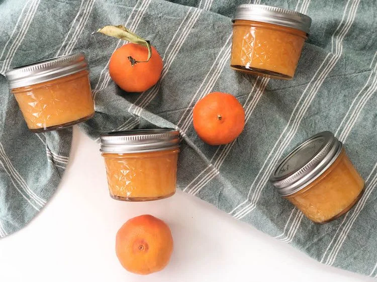 Süße Mandarinen-Marmelade ohne Schale Rezept