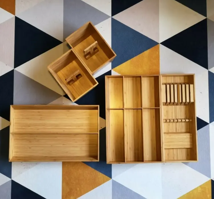 Variera Besteckkasten und Kisten aus Bambus