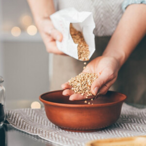 auswahl von superfood als teil einer diät und ausgewogener erhährung