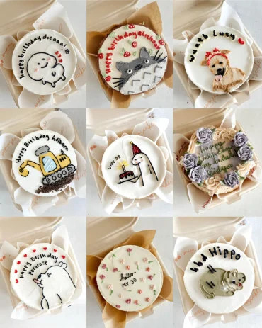 bento kuchen mit verschiedenen kreativen ideen