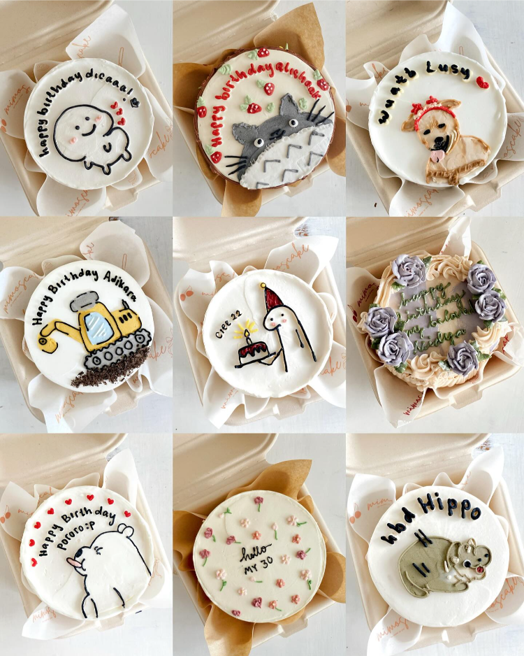 bento kuchen mit verschiedenen kreativen ideen