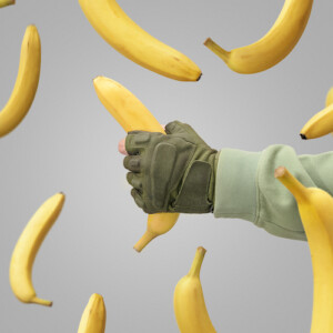 militärische diät mit überwiegendem essen von bananen befolgen