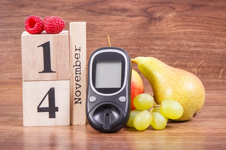 14 november diabetes welttag als konzept für 30 tage ohne zucker