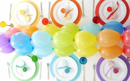 DIY Tischdeko zum Fasching mit Ideen aus verschiedenen Materialien
