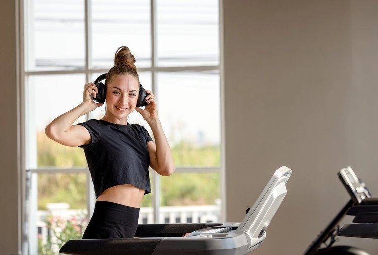 Put on your favorite music while you exercise