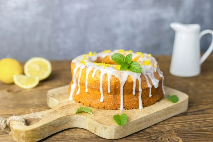 Zitronen-Joghurt-Kuchen Rezept für den Thermomix in beliebiger Form
