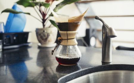 durch eine drainage aus kaffeefilter blumen und zimmerpflanzen besser pflegen