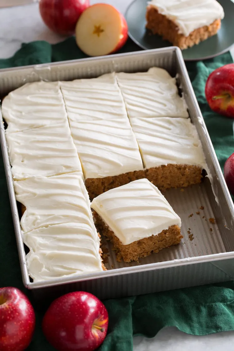 Apfelmus Kuchen ohne Zucker gesunder Apfelkuchen von Blech